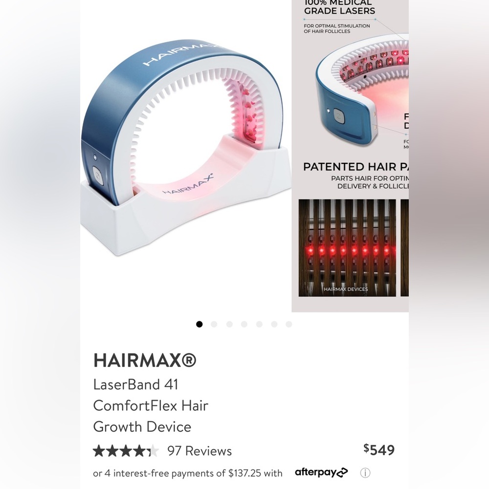 Hair max hair loss laser
